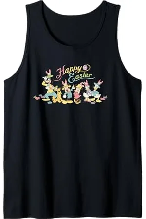 Disney Mickey Mouse and Friends with Bunny Ears Happy Easter Tank Top