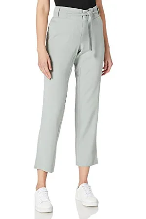 ESPRIT Damen Pants WVN UTB Hose, Grey Moss-027, 42