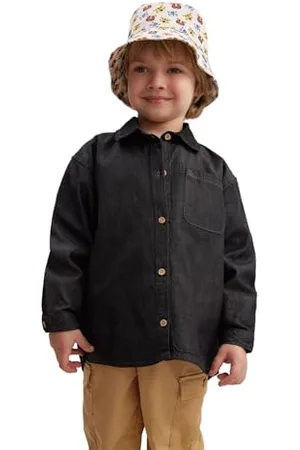 DeFacto Hemden für Baby-Jungen, Stilvolle Hemden für kleine Jungen, Süßes Hemd Kinder Jungen für Bezaubernde Baby Outfit Junge