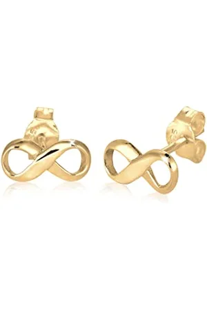 Elli Ohrringe Damen Infinity Stecker Filigran in 925 Sterling Silber