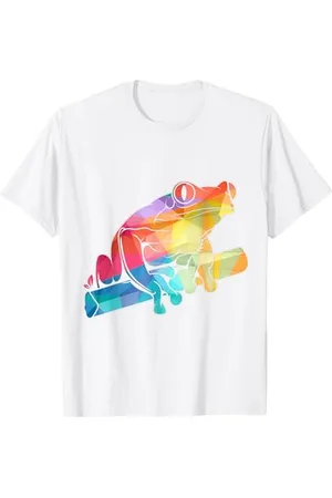 witzige und lustige Sprüche Frosch Spruch Geschenk Polygon Grafik Frösche Grafik T-Shirt