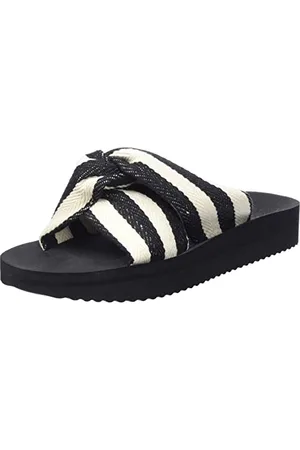 flip*flop Unisex wedgytwist, Black, 37 EU
