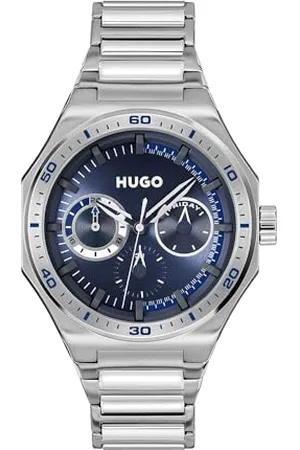 HUGO BOSS Multi Zifferblatt Quarz Uhr für Herren Kollektion #Grail Sport - Erhältlich mit Edelstahlarmband oder Silikonarmband