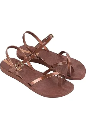 Ipanema Damen Fashion Sand VIII FEM, Brown/Copper, 35.5 EU Schmal