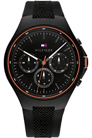 Tommy Hilfiger Multi Zifferblatt Quarz Uhr für Herren mit Edelstahl- oder Silikonarmband