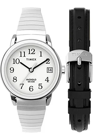 Timex Easy Reader 25mm TWG025200 Damenarmbanduhr und Lederarmband im Box-Set