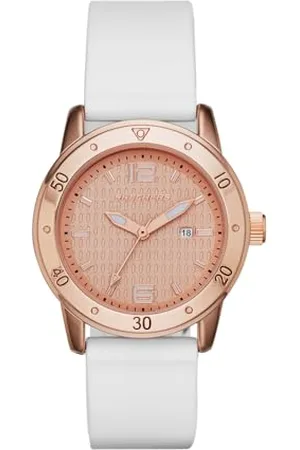 Skechers Damen Analog Quarz Uhr mit Silikon Armband SR6053