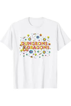 Dungeons & Dragons Retro Vibes Big Chest Logo T-Shirt
