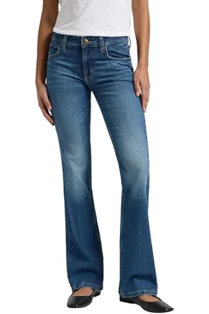 Lee Damen Jeans Jessica, Low Rise Bootcut Fit, Bootcut Bein