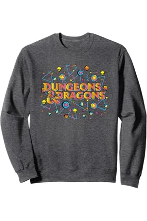 Dungeons & Dragons Retro Vibes Big Chest Logo Sweatshirt