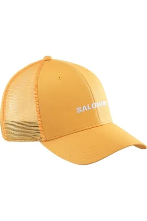 Salomon Trucker-Kappe, Wandern, Trailrunning & Spaziergänge, Leichter Komfort, Verstellbar & Atmungsaktiv, Warmes Aprikose, Unisex