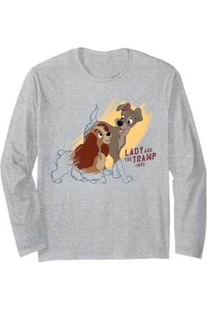 Disney Ink and Paint Lady and the Tramp 1955 Langarmshirt