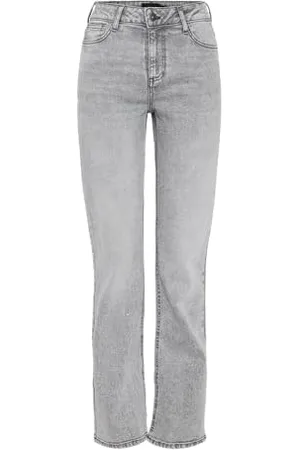Pieces® Pckelly Mw Straight Jeans Lg Noos Bc