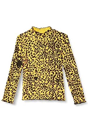 Desigual Girls TS_Leo T-Shirt, Yellow, 3/4