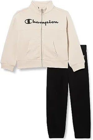 Champion Mädchen Legacy Back to School Sweatsuits G Ultralight Powerblend Terry Full Zip Sportanzug, , 3-4 Jahre