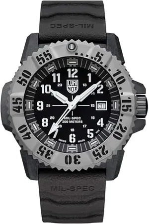 Luminox Herren Analog Automatik Uhr mit Gummi Armband XL.3351.Set