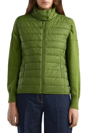 Benetton Damen Weste 2twddj003 Jacke, , L