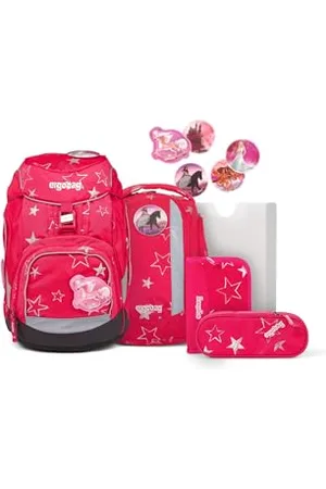 Ergobag Pack Set ergonomischer Schulrucksack, Set 6-teilig