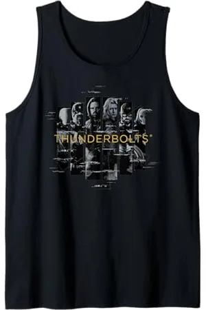 Marvel Studios Thunderbolts Team Glitched with Logo Tank Top