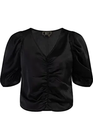 Faina Damen Drapiertes Top caneva, , Small