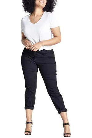 Ulla Popken Damen, große Größen, Straight-Jeans