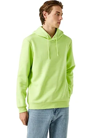 Koton Herren Basic Hoodie Long Sleeve Sweatshirt, , XXL EU