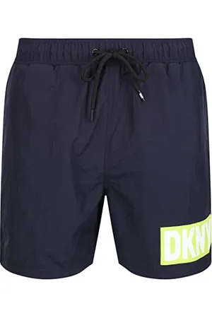 DKNY Herren Shorts in Blau, Nylon, schnelltrocknend, für Erwachsene Badehose, , Verschiedene Größen
