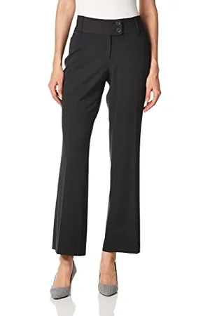 Rafaella Damen Petite Curvy Fit Short Length Gaberdine Trouser Anzughose, , 40 Zierlich