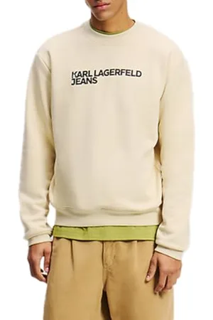 Karl Lagerfeld Reg Essential Logo Sweat, Men, Brown, Sweatshirt