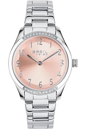 Breil Uhr Damen KYLA Ziffernblatt BLAU Bewegung NUR Zeit Quartz e Bracelet Stahl EW0702