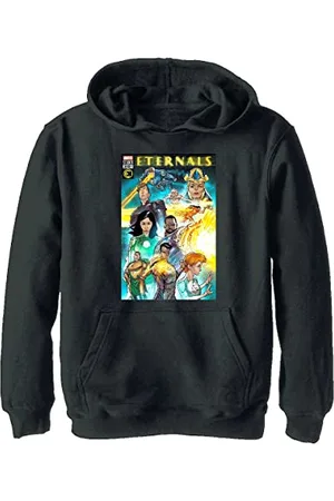 Marvel Jungen The Eternals Kapuzenpulli mit Comiccover, , S