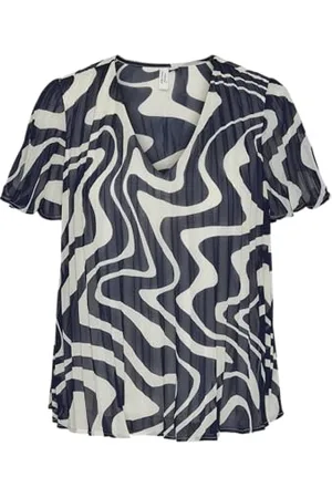 VERO MODA Vmkate S/S V-Neck Top WVN Btq
