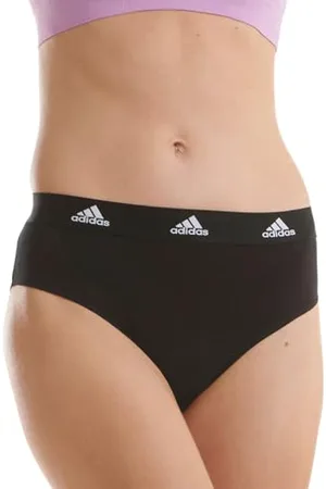 adidas Damen Bikini (3PK) -Sport Active Comfort Cotton Slip, , S (3er Pack)