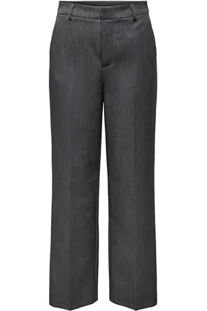 ONLY Damen Onlhattie-Lana Hw Wide Mel Pant TLR Hose, , 40W x 32L