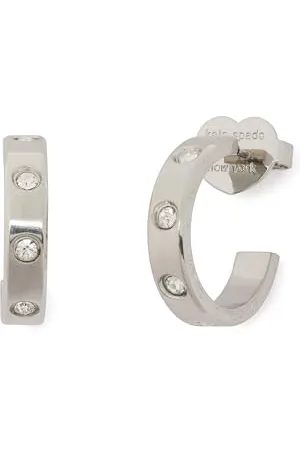 Kate Spade SET IN STONE OHRRING Klar/Silbe