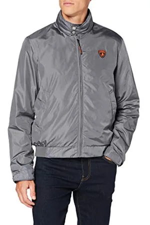 AUTOMOBILI LAMBORGHINI Automobili Herren Spolverino Con Cappuccio Windjacke, , 44