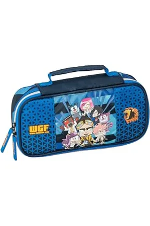 FRANCO COSIMO PANINI Lyon Gamer - Offizielle Lyon Gamer Aufbewahrungstasche für Gegenstände für Taschen und Rucksäcke, mit praktischem Reißverschluss, Geschenkidee für Jungen und Mädchen, 22,5 x 6 x