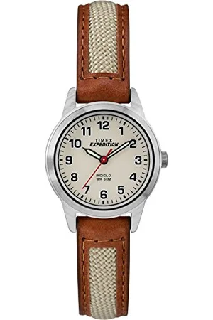Timex Damen Quarz Uhr mit Leder Armband TW4B11900