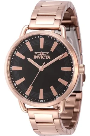 Invicta Damen Analog Quarz Uhr mit Edelstahl Armband 46335