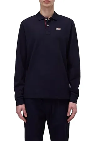 Napapijri Herren,Poloshirt Eruggy mit Langen Ärmeln, ,L