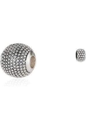 Thomas Sabo Unisex Bead Kathmandu geschwärzt Karma Beads 925 Sterling Silber K0008-001-12 & Unisex Stopper Kette Armband Karma Beads 925 Sterling Silber KS0001-585-12