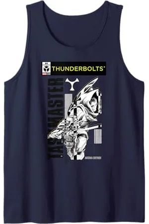 Marvel Studios Thunderbolts Taskmaster B&W Comic Cover #4 Tank Top
