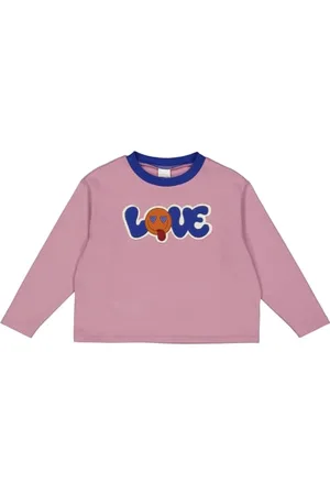 Green Cotton Mädchen Heart Sweatshirt, , 110 EU