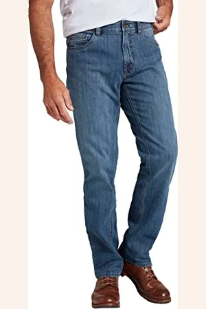 JP 1880 Herren Jeans, 5-pocket, Elastischer Komfortbund, Regular Loose Fit, , 33W / 32L EU