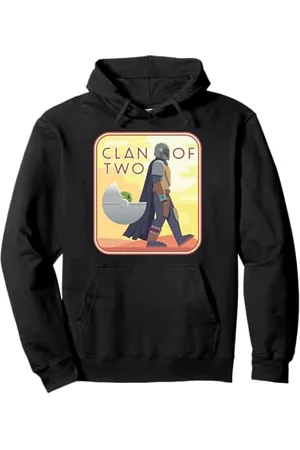 STAR WARS The Mandalorian and The Child Clan of Two Patch Pullover Hoodie