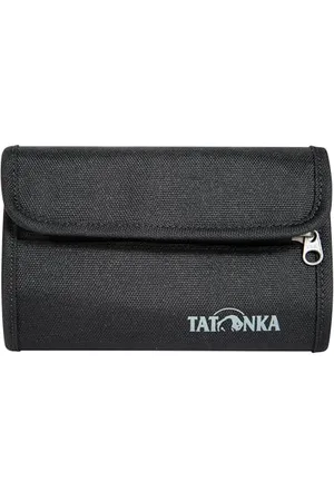 Tatonka Geldbörse ID Wallet RFID B - Klettverschluss-Geldbeutel mit 3 Kreditkarten-Fächer, 2 Sichtfenster, Geldscheinfach und RV-Fach für Münzgeld - 14,5 x 9,5 x 1 cm - RFID-Blocker