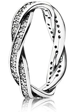 PANDORA Damen-Ring 925 Sterling Silber Zirkonia Gr.52 (16.6) 190892CZ-52