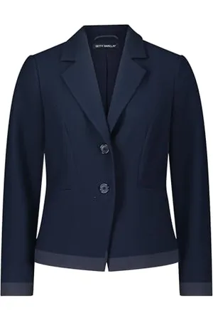 Betty Barclay Damen Kurzblazer Langarm dunkelblau,46