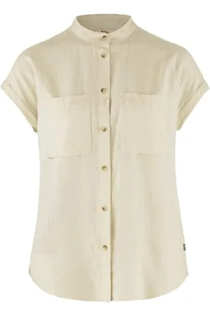 Fjällräven Damen Övik Hemp Shirt SS W Shirts Short Sleeve, , L