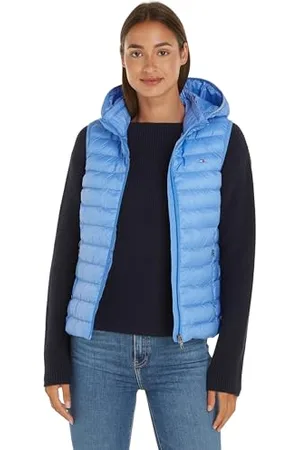 Tommy Hilfiger Damen Weste Padded Global Stripe Steppweste, , XS